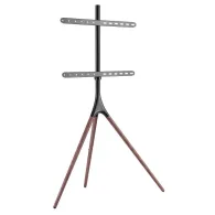 Stojak podłogowy na monitor Techly LED/LCD 45-65" 105209 - 32kg/Drewno/Czarny/Brązowy | Sklep ITnes.pl - IT for BUSINESS