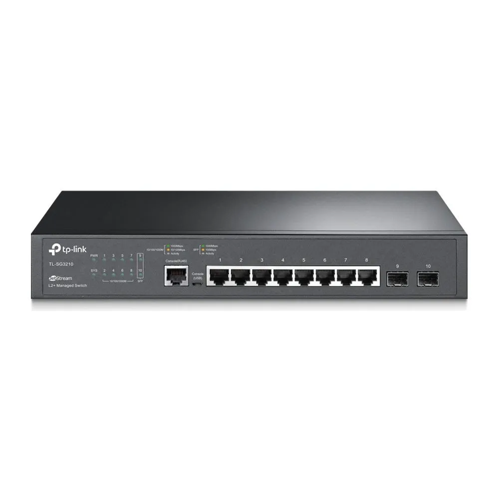 Switch zarządzalny TP-Link TL-SG3210, Desktop, 8 x LAN 10|100|1000 Mbps, 2 x 1000 Mbps, 2 x SFP | Sklep ITnes.pl, IT for BUSINES Switch zarządzalny TP-Link TL-SG3210, Desktop, 8 x LAN 10|100|1000 Mbps, 2 x 1000 Mbps, 2 x SFP | Sklep ITnes.pl, IT for BUSINES