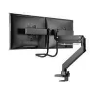 Neomounts Select Full Motion Dual Desk Mount for two 10-32" Monitor Screens, Height Adjustable, Black - NM-D775DXBLACK | Sklep I