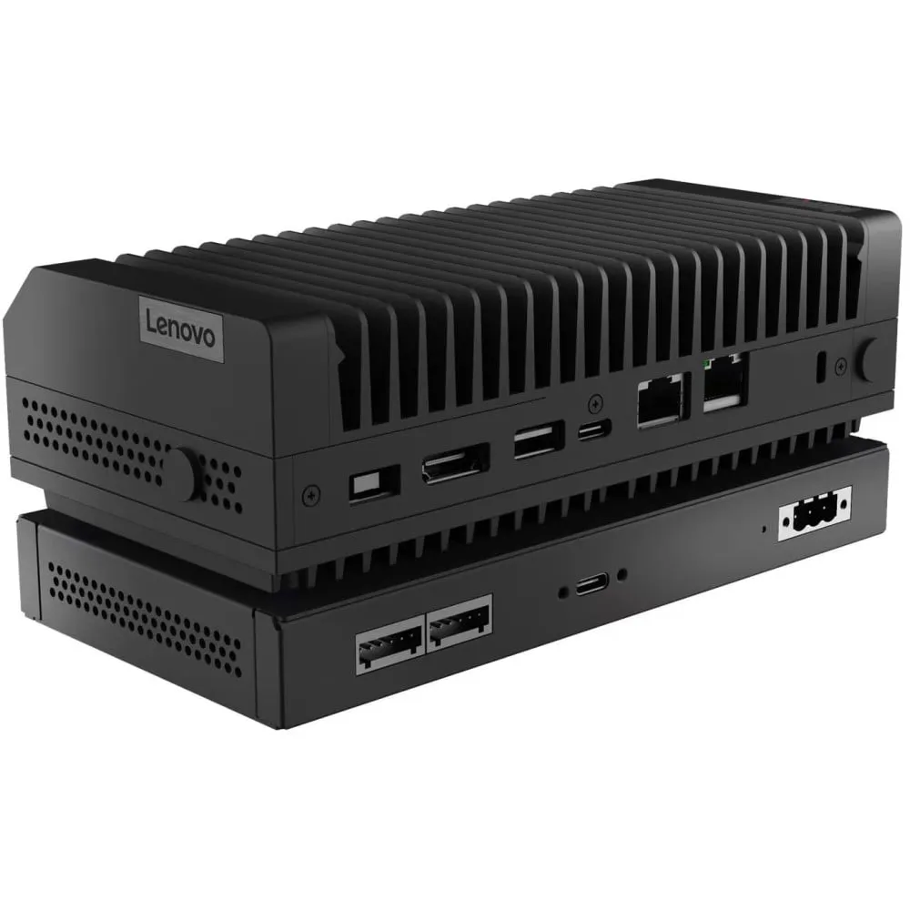 Komputer Lenovo ThinkEdge SE30 11NA002BPB - i3-1115GRE/RAM 8GB/SSD 256GB/Modem LTE/Wi-Fi/3 lata On-Site - zdjęcie