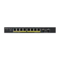 Switch zarządzalny Zyxel GS1900-10HP-EU0102F, 8x 10|100|1000Mbps, POE, budżet mocy 77W, 2x SFP 1000Mbps | Sklep ITnes.pl, IT for