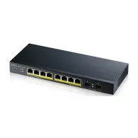 Switch zarządzalny Zyxel GS1900-10HP-EU0102F, 8x 10|100|1000Mbps, POE, budżet mocy 77W, 2x SFP 1000Mbps | Sklep ITnes.pl, IT for