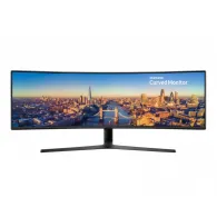Monitor Samsung CJ89 LC49J890DKUXEN, 49", 3840x1080, 144Hz, 32:9, zakrzywiony, VA, 5 ms, USB-C, Czarny | Sklep ITnes.pl, IT for 