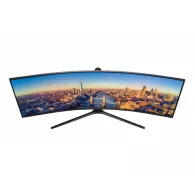 Monitor Samsung CJ89 LC49J890DKUXEN, 49", 3840x1080, 144Hz, 32:9, zakrzywiony, VA, 5 ms, USB-C, Czarny | Sklep ITnes.pl, IT for 