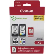 Zestaw tuszów Canon PG-545XL/CL-546XL Black Color 8286B012 - Oryginał, Czarny do 400 stron, Kolor do 300 stron