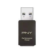 Czytnik kart PNY USB-A 3.2 microSDXC P-CRUAUSDDG3CPPR-GE - Czarny