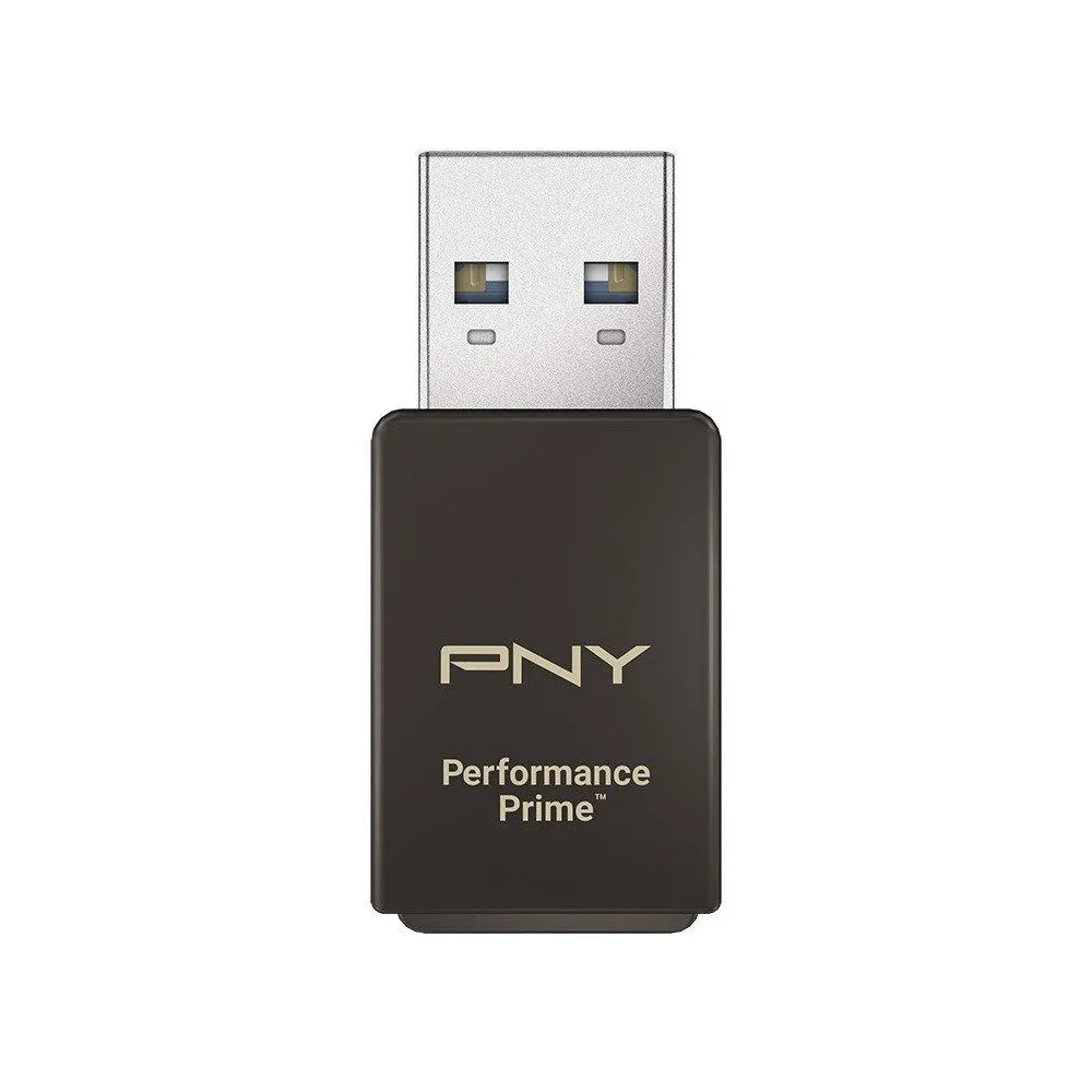 Czytnik kart PNY USB-A 3.2 microSDXC P-CRUAUSDDG3CPPR-GE - Czarny