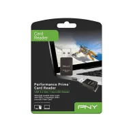 Czytnik kart PNY USB-A 3.2 microSDXC P-CRUAUSDDG3CPPR-GE - Czarny