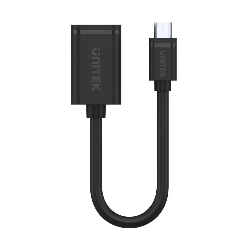 Adapter Unitek microUSB, USB-A AF Y-C438GBK - zdjęcie poglądowe 3