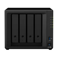 Serwer NAS Synology Desktop Plus DS920SH2, Desktop, Intel Celeron J4125, 8GB RAM, 20TB, 1TB cache, 4 wnęki, 2 x M.2, 3 lata CI |