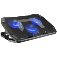 Podstawka chłodząca Natec Oriole 2 x USB 15,6-17,3" NPL-1926 - Podświetlenie, Czarna | Sklep ITnes.pl - IT for BUSINESS