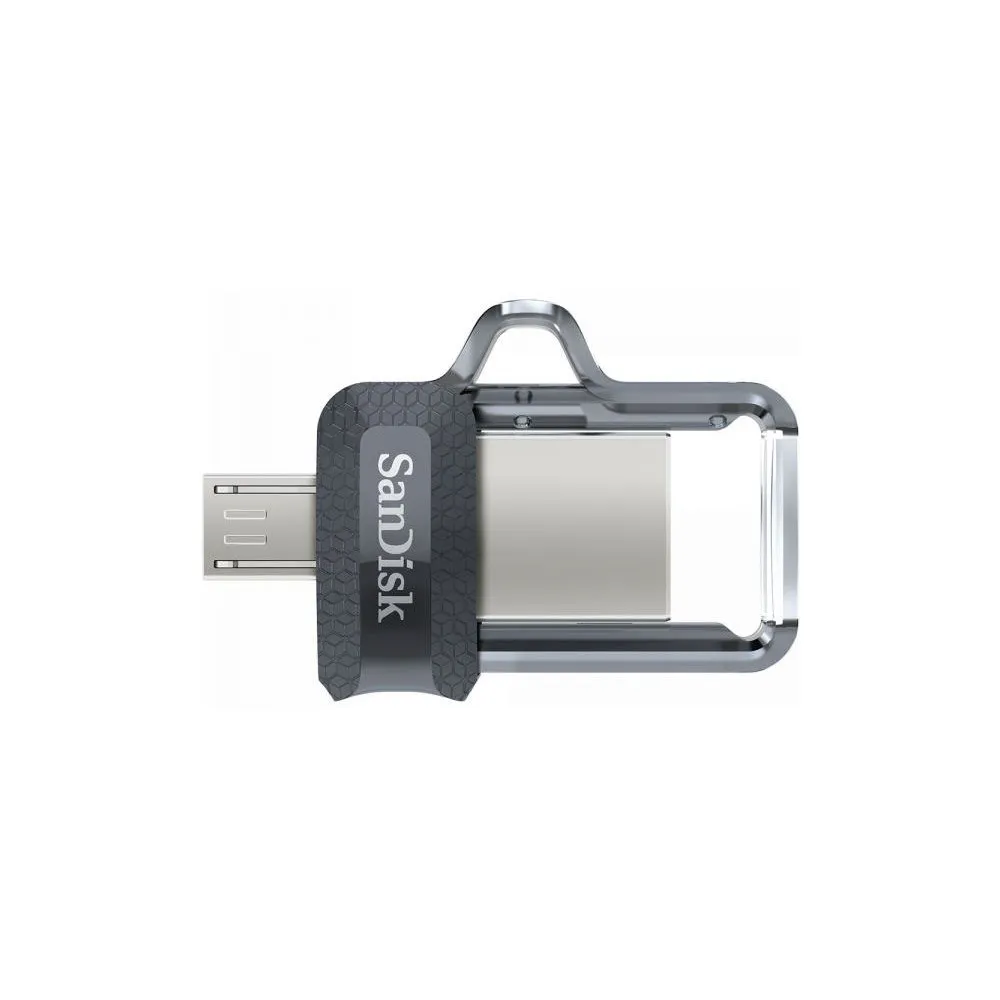 Pendrive SanDisk Ultra Dual Drive m3.0 128GB SDDD3-128G-G46 - Kolor srebrny, Szary | Sklep ITnes.pl - IT for BUSINESS