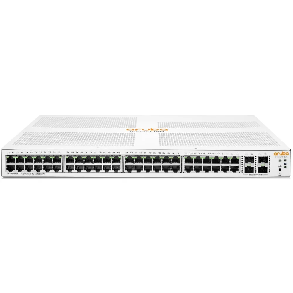 Switch zarządzalny HPE Aruba Instant On 1930 JL685A, 48x 100|1000Mbps RJ45, 4x 1|10Gbps SFP+ | Sklep ITnes.pl, IT for BUSINESS Switch zarządzalny HPE Aruba Instant On 1930 JL685A, 48x 100|1000Mbps RJ45, 4x 1|10Gbps SFP+ | Sklep ITnes.pl, IT for BUSINESS