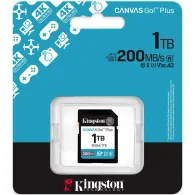 Karta pamięci Kingston SD 1TB Canvas Go Plus SDG4/1TB - 200|160MB|s, Class 10, UHS-I, U3, V30