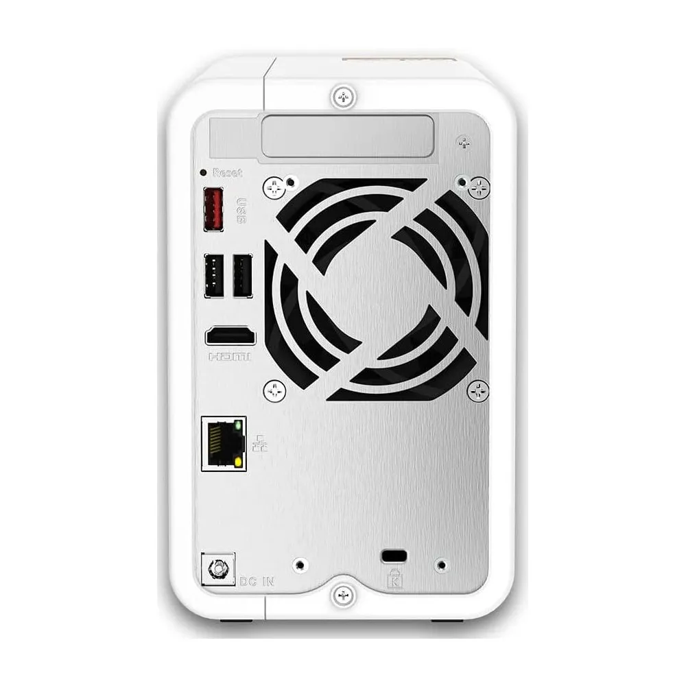 Serwer NAS QNAP Tower TS-262-4G - Tower/Intel Celeron N4505/4 GB RAM/2 wnęki/2 x M.2/3 lata Carry-in - zdjęcie