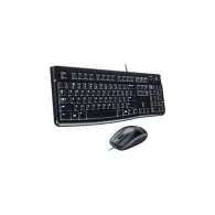 Zestaw klawiatura i mysz Logitech MK120 US 920-002562 - Układ amerykański, Czarny