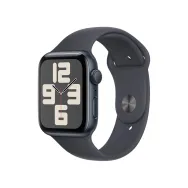 Smartwatch Apple Watch SE 44mm GPS alu w kolorze północy z paskiem sportowym w kolorze północy MRE73QP/A - S|M