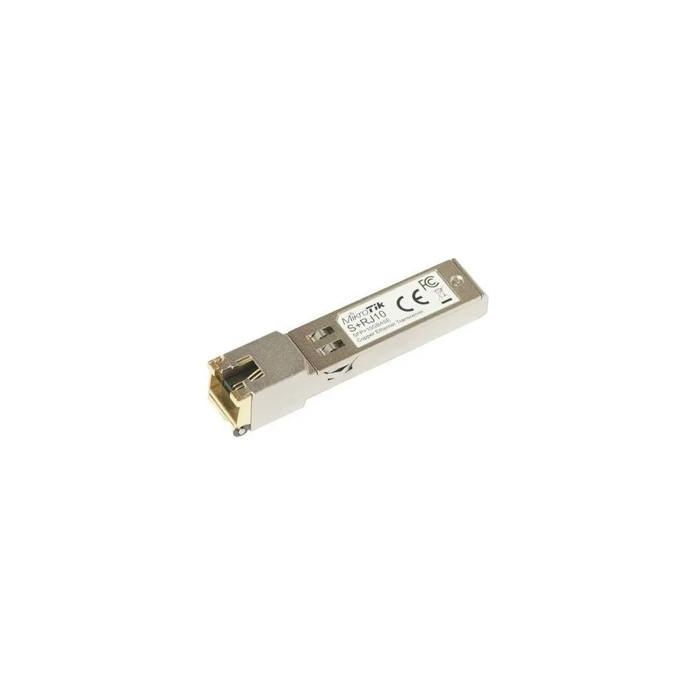 Moduł SFP MikroTik S+RJ10 - złącze RJ45 1|2.5|5|10 GbE