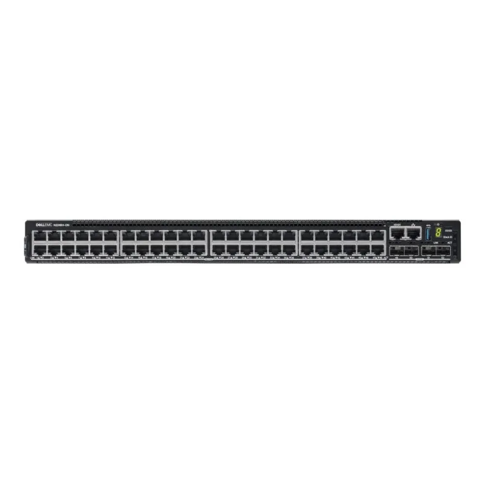Switch zarządzalny Dell EMC PowerSwitch N2248X DNN2248X, 48 x 2.5 GbE, 4 x 25 GbE, 2 x 40GbE Stacking, 1xAC PSU, OS6 | Sklep ITnes.pl, IT for BUSINESS