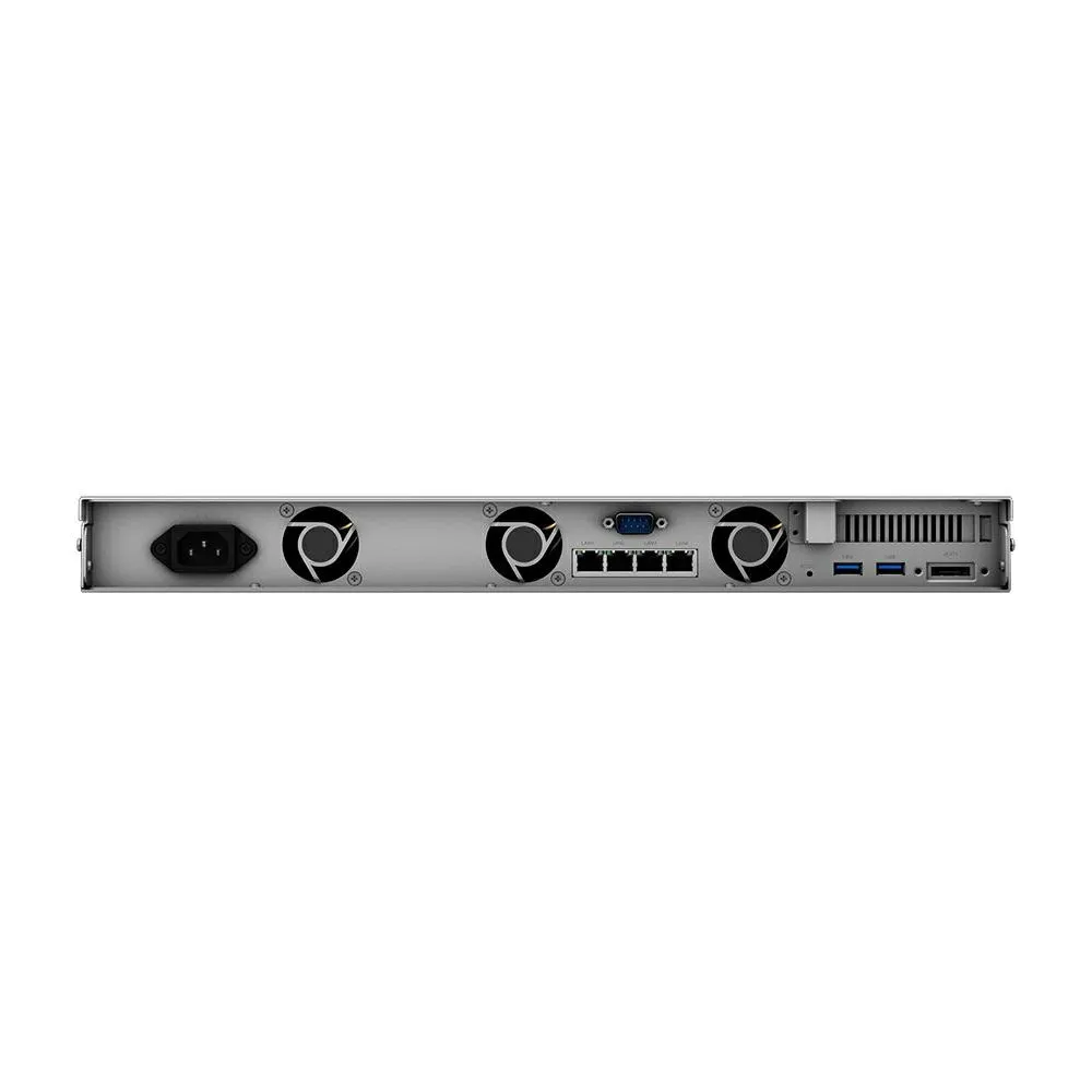 Serwer NAS Synology RackStation RS820L1 - Rack (1U)/Intel Atom C3538/2 GB RAM/18 TB/4 wnęki/hot-swap/3 lata Carry-in