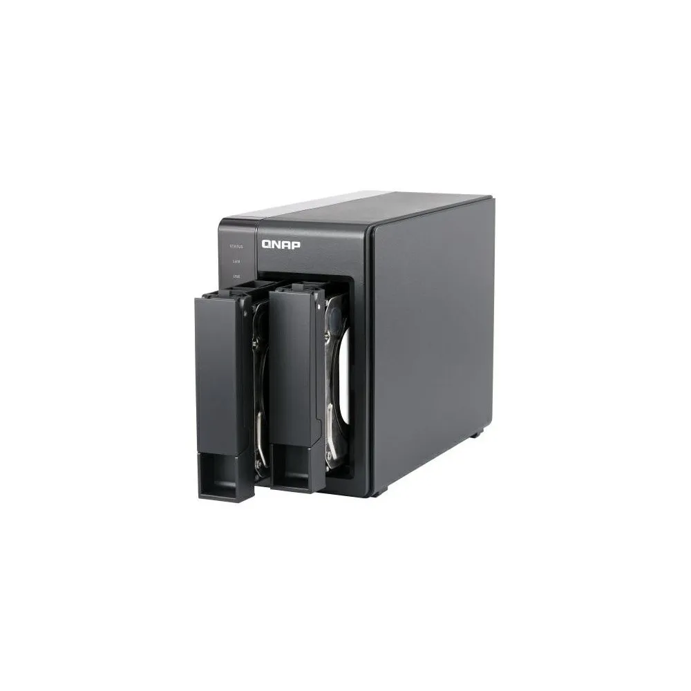 Serwer NAS QNAP Tower TS-251-1BX - Tower/Intel Celeron J1900/8 GB RAM/4 TB/2 wnęki/hot-swap