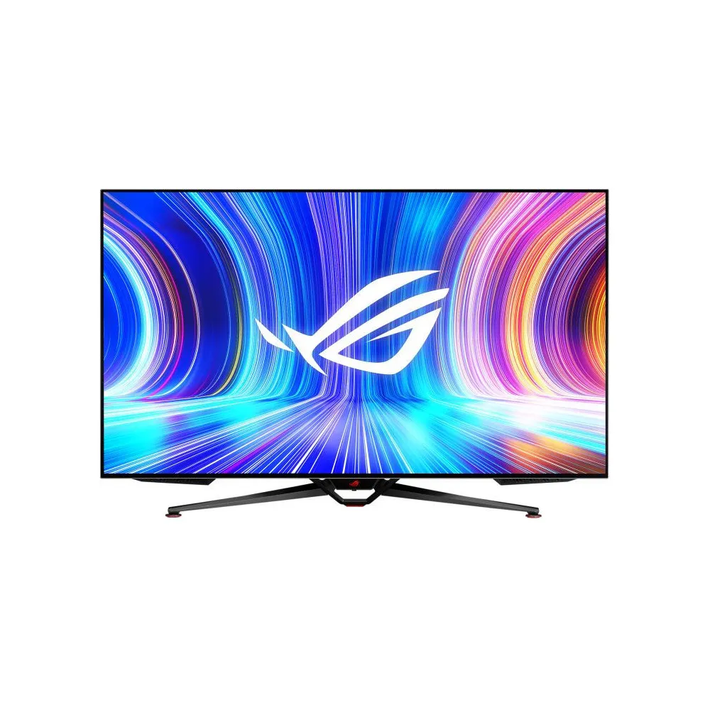 Monitor ASUS ROG Swift PG48UQ 90LM0840-B01970 - 47,5"/3840x2160 (4K)/OLED (Organic Light Emitting Diode)/FreeSync/1 ms/Czarno-Biały - zdjęcie