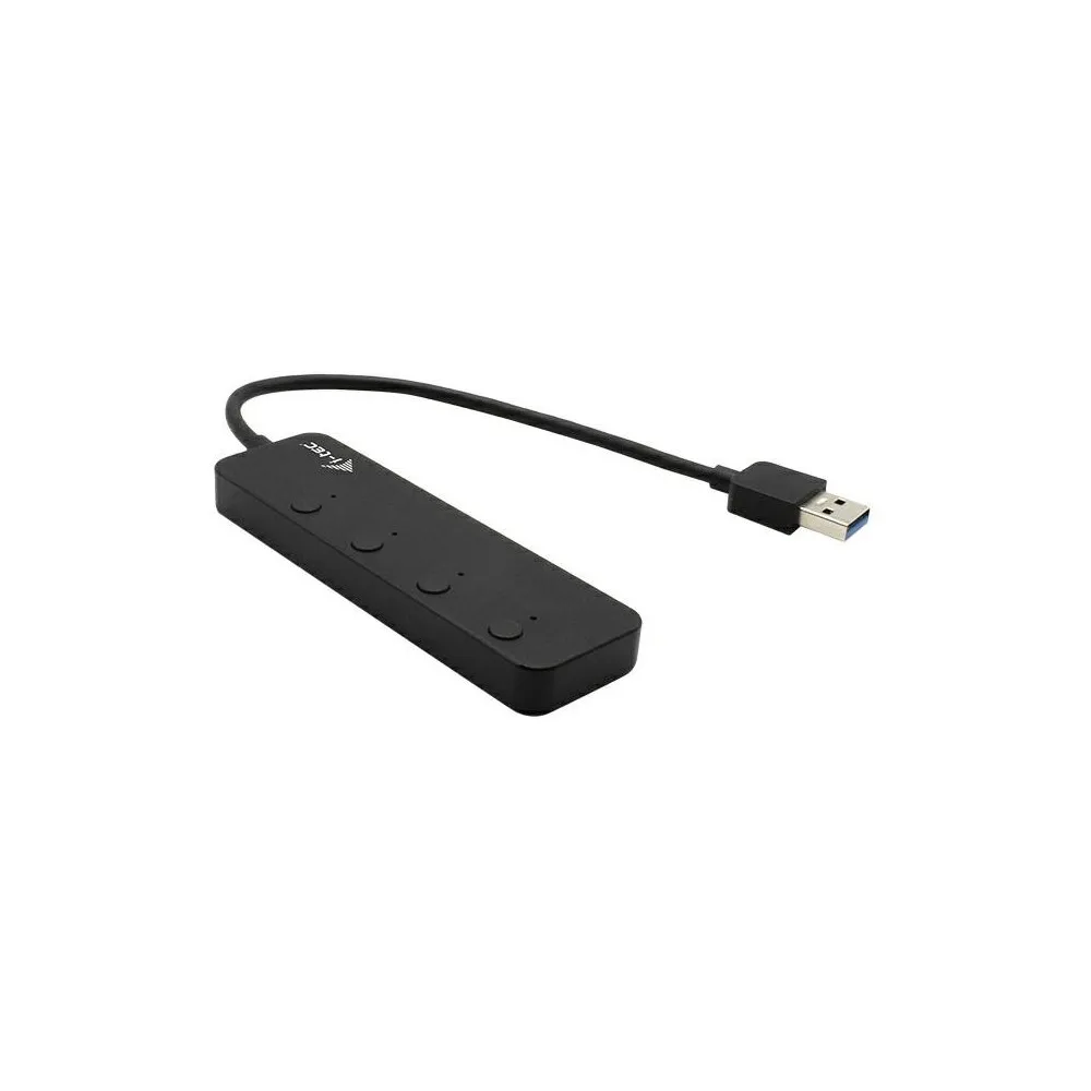 Hub i-tec USB 3.0 Metal HUB 4 Port + individual On/Off Switches U3CHARGEHUB4, Czarny | Sklep ITnes.pl, IT for BUSINESS