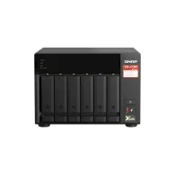 Serwer NAS QNAP Tower TS-673A-CRAF, Tower, Ryzen V1500B, 64GB RAM, 12TB, 2TB cache, 6 wnęk, 2 x M.2, hot-swap | Sklep ITnes.pl, 