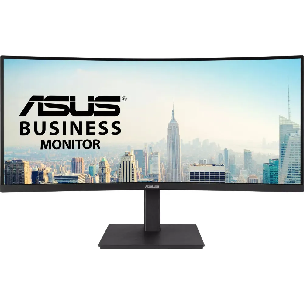 Monitor ASUS VA34VCPSR Docking Monitor 90LM08JJ-B02170, 33,9", 3440x1440 (UWQHD), 100Hz, 21:9, zakrzywiony, VA, HDR, 4 ms, Czarny | Sklep ITnes.pl, IT for BUSINESS