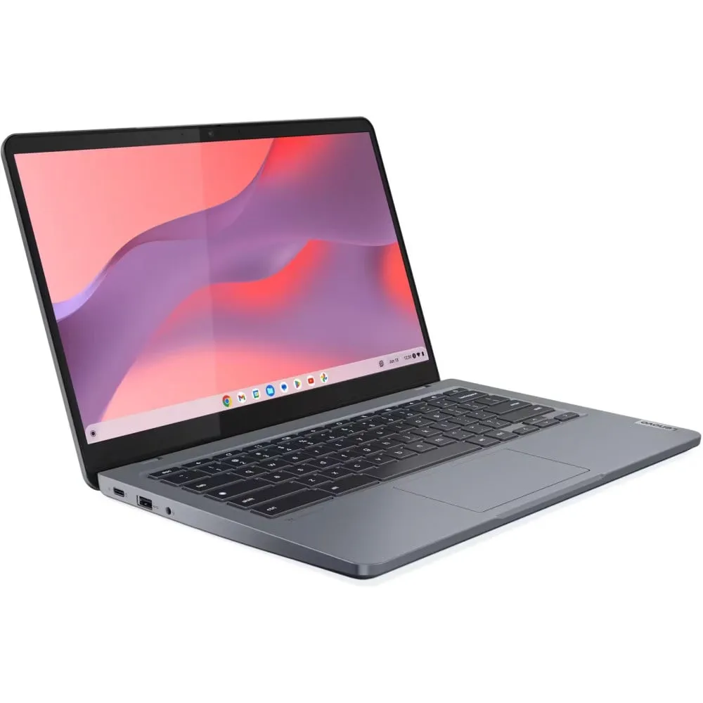 Laptop Lenovo IdeaPad Slim 3 Chrome 14IAN8 83BN003BPB - Core N-series i3-N305/14" FHD IPS/RAM 8GB/SSD 128GB/Szary/ChromeOS/2CI - zdjęcie