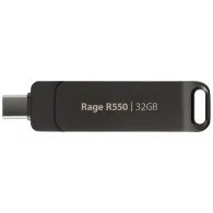 Pendrive Patriot Rage R550 32GB USB-C/USB-A PE32GR550DSAD - 100 MB|s, Czarny