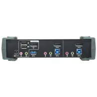 Przełącznik KVM Aten CS1922-AT-G - kontrola 2 komputerów, wbudowany koncentrator USB 3.0, porty DisplayPort 4K | Sklep ITnes.pl 