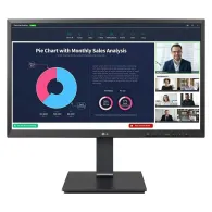 Monitor LG 24BP750C-B, 23,8", 1920x1080 (FHD), 75Hz, IPS, 5 ms, pivot, kamera, USB-C, Czarny | Sklep ITnes.pl, IT for BUSINESS