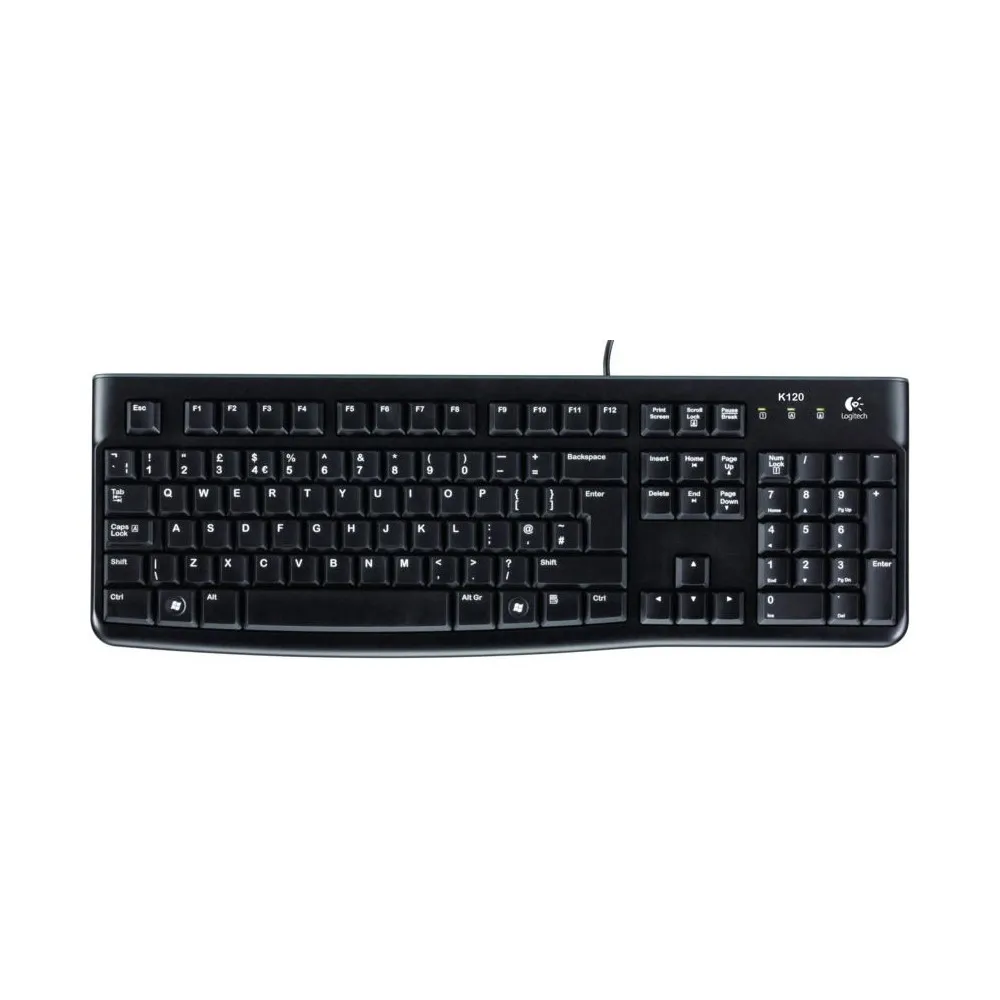 Klawiatura Logitech K120 920-002485 - Czarna | Sklep ITnes.pl - IT for BUSINESS