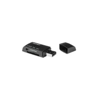 Natec NCZ-0560 CZYTNIK NATEC MINI ANT 3 SDHC MMC M2 MICRO SD USB 2.0 BLACK | Sklep ITnes.pl - IT for BUSINESS