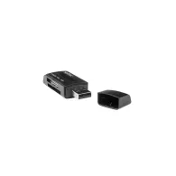 Natec NCZ-0560 CZYTNIK NATEC MINI ANT 3 SDHC MMC M2 MICRO SD USB 2.0 BLACK | Sklep ITnes.pl - IT for BUSINESS