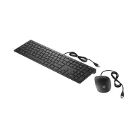 Zestaw klawiatury i myszy HP Pavilion Wired Keyboard and Mouse 400 4CE97AA - Czarny