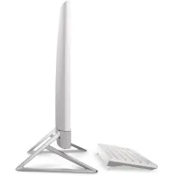 Komputer All-in-One Dell 24 EC24250 EC24250_RPLU-R_007, i5-1334U, 23,8" FHD IPS, 16GB, 512GB, Pearl White, WiFi, Win11 Pro, 3OS 
