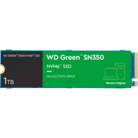 Dysk SSD 1 TB WD Green SN350 WDS100T3G0C - 2280/PCI Express/NVMe/3200-2500 MBps