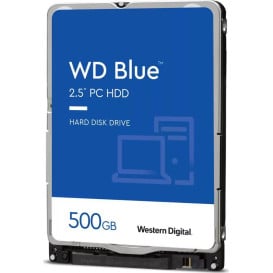 Dysk HDD 500 GB SATA 2,5" WD Blue WD5000LPZX - 2,5"/SATA III/16 MB/5400 rpm