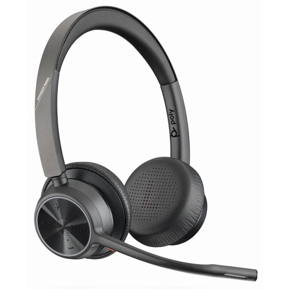 Słuchawki nauszne Poly Voyager 4320 UC USB-A 218475-01 - Czarne | Sklep ITnes.pl - IT for BUSINESS