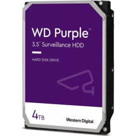 Dysk HDD 4 TB SATA 3,5" WD Purple WD42PURZ - 3,5"/SATA III/256 MB/5400 rpm