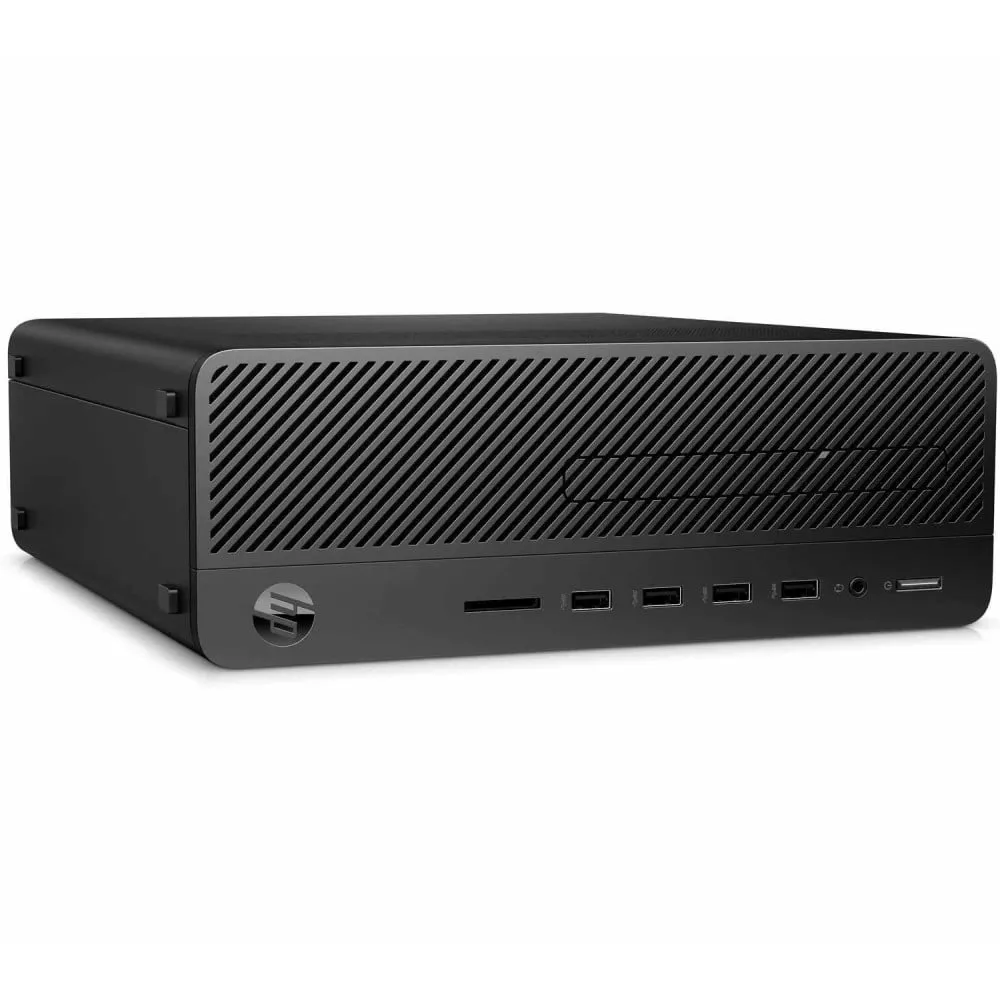 Komputer HP 290 G2 8VR96EA - SFF/i3-9100/RAM 8GB/SSD 256GB/DVD/Windows 10 Pro/1 rok On-Site - zdjęcie