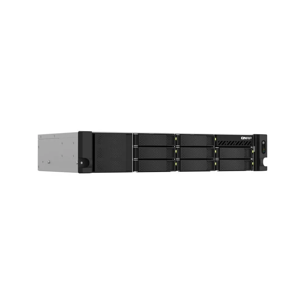 Serwer NAS QNAP Rack TS-864EU-8OZ - Rack (2U)/Intel Celeron N5105/N5095/16 GB RAM/12 TB/8 wnęk/3 lata Carry-in