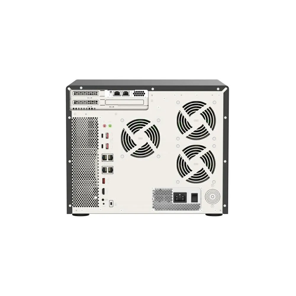 Serwer NAS QNAP Tower TVS-H1688X-W1250-EH - Tower/Intel Xeon W-1250/128 GB RAM/48 TB/16 wnęk/2 x M.2/hot-swap - zdjęcie