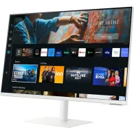 Monitor Samsung Smart M7 LS27CM703UUXDU, 27", 3840x2160 (4K), 60Hz, VA, HDR, 4 ms, pivot, USB-C, Biało-czarny | Sklep ITnes.pl, 