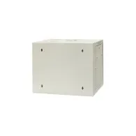 Szafa rack 19" 9U Emiter EM/AH6509, 600 x 550 x 500mm, drzwi blacha|szkło, dwusekcyjna | Sklep ITnes.pl, IT for BUSINESS