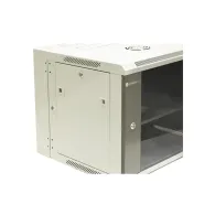 Szafa rack 19" 9U Emiter EM/AH6509, 600 x 550 x 500mm, drzwi blacha|szkło, dwusekcyjna | Sklep ITnes.pl, IT for BUSINESS