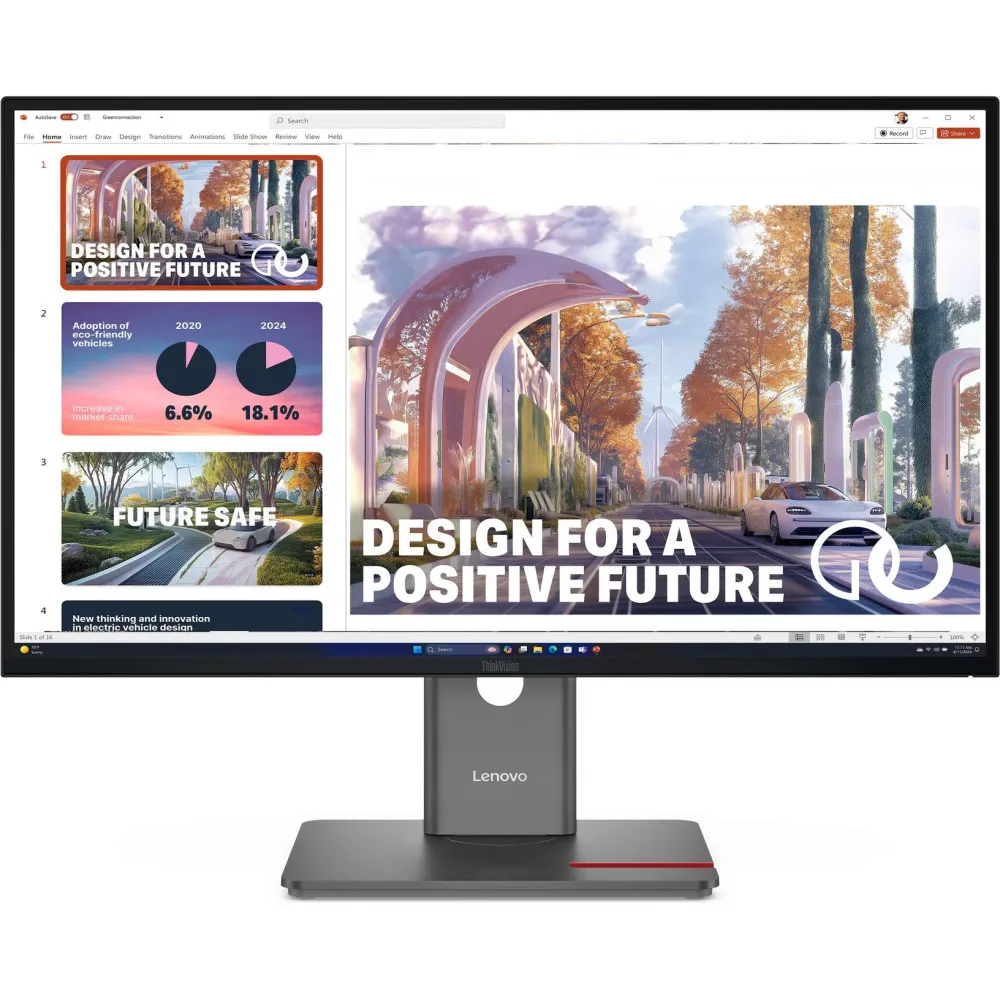 Monitor Lenovo ThinkVision P27QD-40 64B3GAT2EU - zdjęcie poglądowe 9