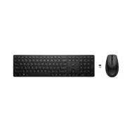Zestaw klawiatury i myszy HP 655 Wireless Keyboard and Mouse Combo 4R009A6 - 10 sztuk, Czarny